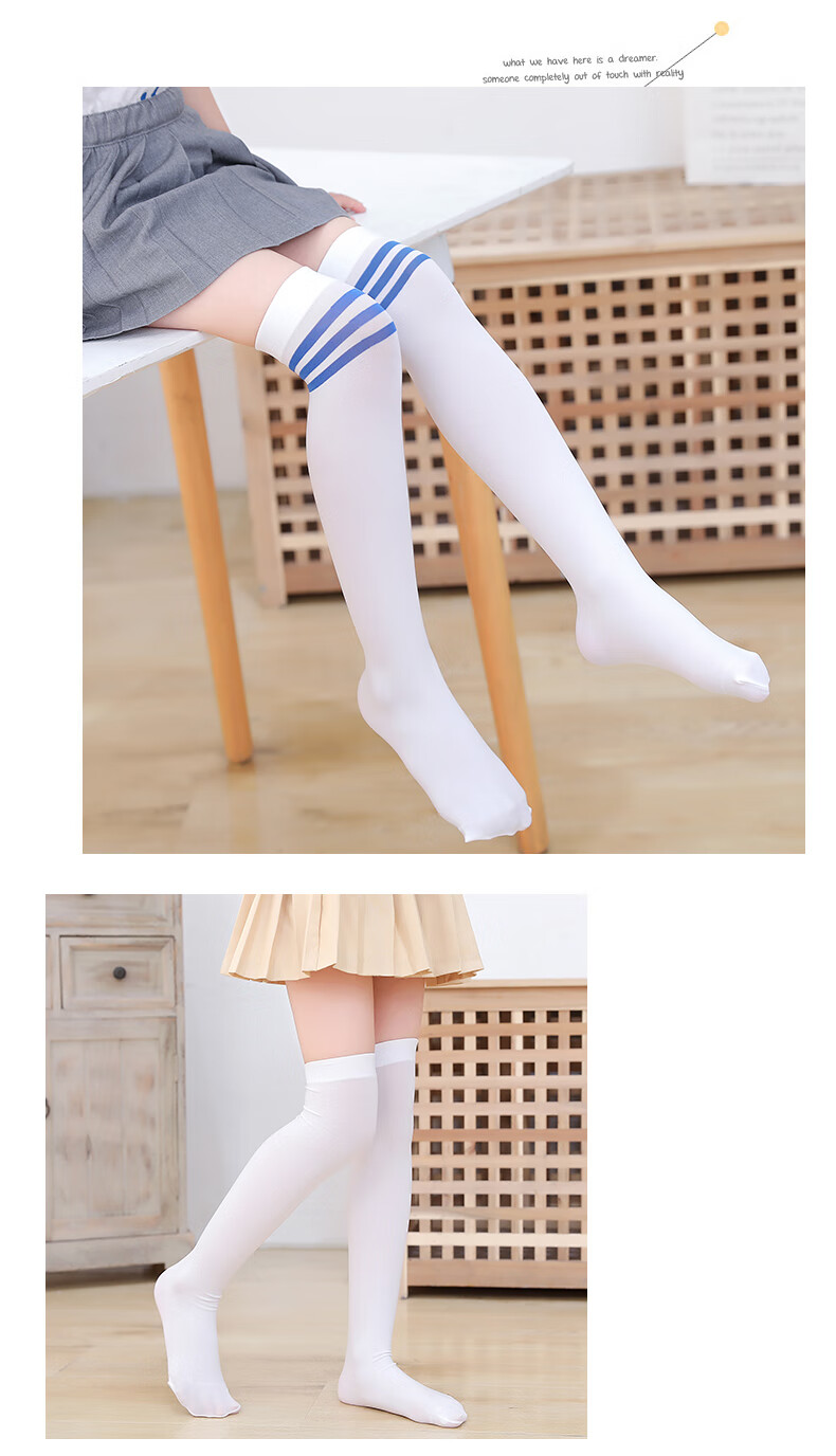 LangSha Children's Socks, Girls' Long Cotton Socks, Boys' Soccer Socks, Student Socks for All Seasons, Calf-Length Socks, 4 Pairs Per Pack 11