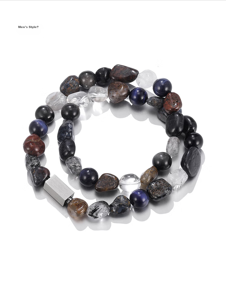 Clect Double-Layer Crystal Bracelet for Women, Versatile Design Beaded Bracelet, Fresh Jewelry, Birthday Gift for Girlfriend 4