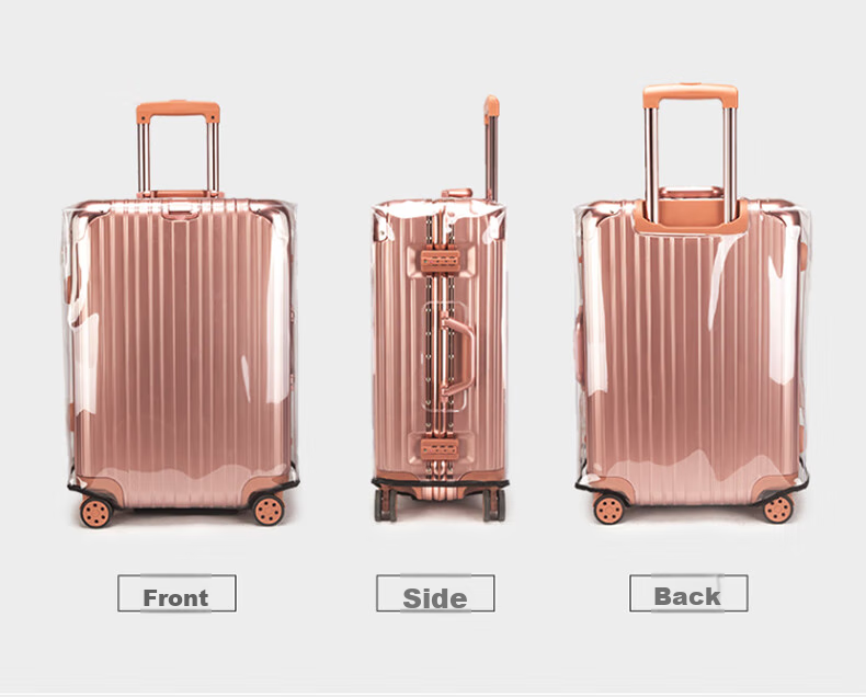 Siwangongli Luggage Protective Cover, Suitcase Handle Cover, Wear-Resistant Outer Case, Transparent Protective Cover, Dust Cover SW2025 13