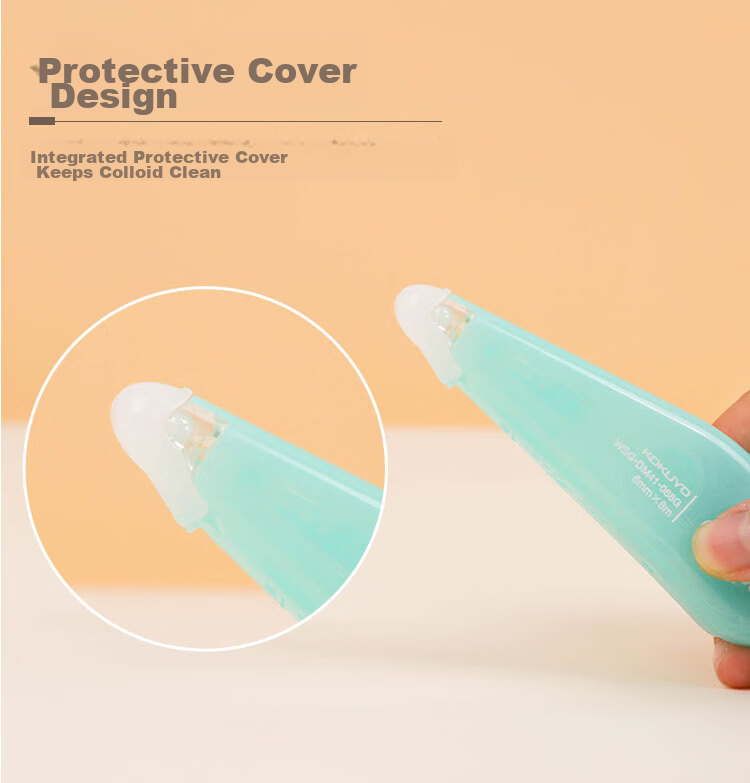 KOKUYO Dot Glue Pen, Refillable, for Journaling And Pasting, Portable, Pink, WSG-DM41 1 Piece 7