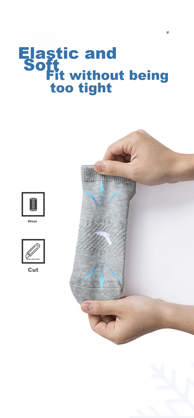 Anta Socks [3 Pairs] Sports Short Socks Comfortable Antibacterial Sweat-Absorbing Breathable Running Basketball Socks Unisex 13