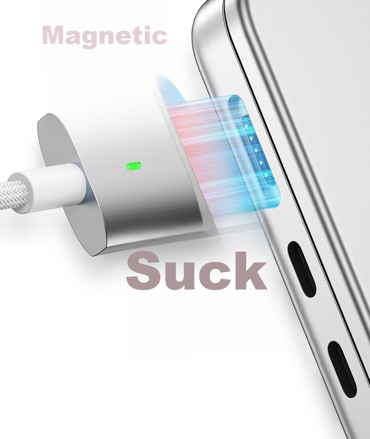 UGREEN Compatible Apple Laptop Charging Cable, 85W Compatible with 65W/45W Magnetic Fast Charging Cable, MagSafe2 Power Cord, Type-C Adapter T-Shaped Interface, MacBook, 2 Meters 14