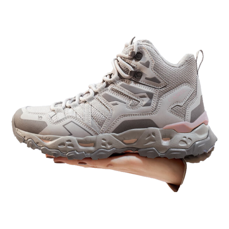 CAMEL Autumn And Winter [Kunlun Mountain] Hiking Shoes, Water-Resistant, Non-Slip, Outdoor High-Top Trekking Shoes, Professional Mountain Climbing Sports Shoes