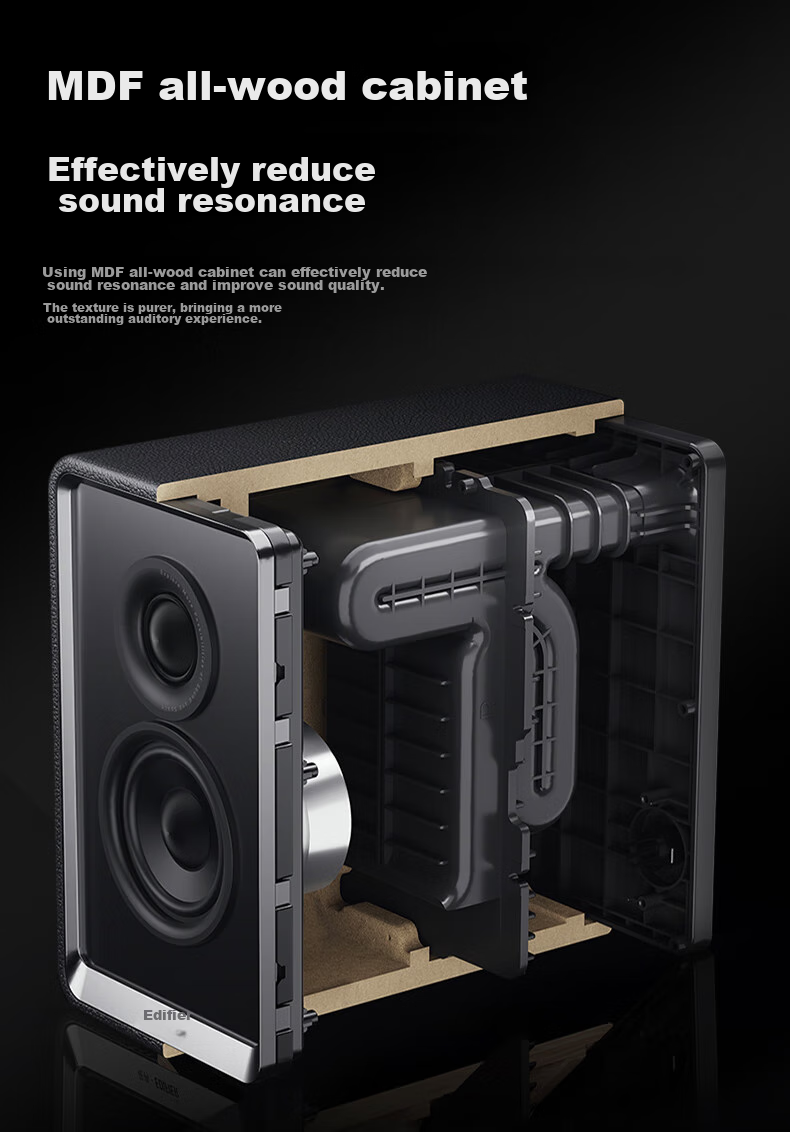 EDIFIER Halo 2.0 Abyss Monitoring Speaker, Bluetooth Computer Speaker, Desktop Speaker, TV Soundbar, Dawn White 12