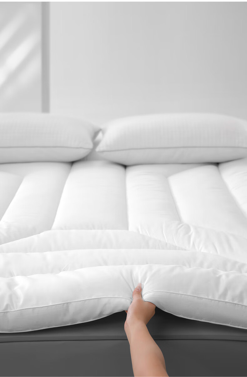 Demichel Class A 80-Count Pure Cotton Mattress, 1.8x2 Meters, Double Bed Pad, Tatami Soft Mat, Thin Protective Pad 10