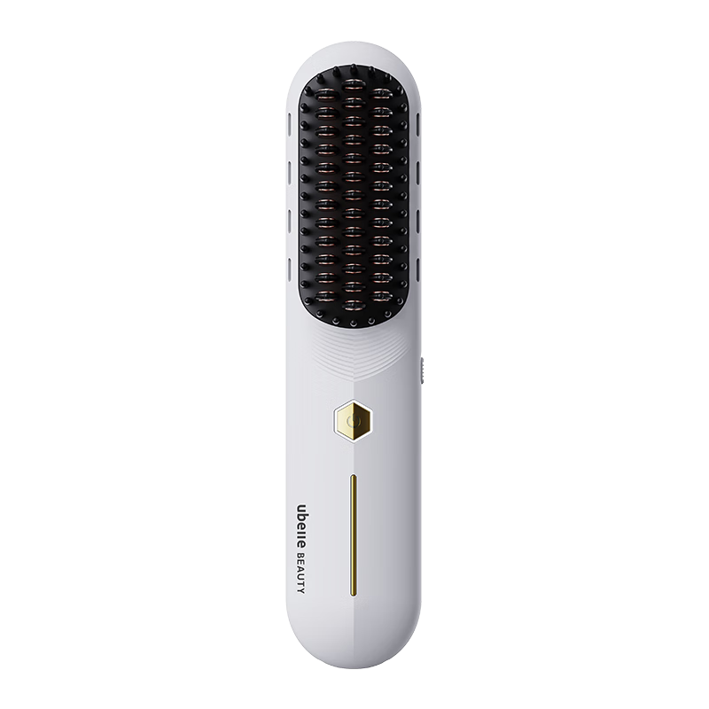 UBelle [Mid-Autumn Festival Gift] Wireless Straightening Brush, 200 Million Negative Ions Hair Care, Portable Dual-Use Straightener And Comb, Smooth High Crown, Birthday Gift for Girlfriend