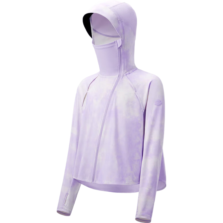 Beneunder Children's Sun Protection Jacket Cape for Boys And Girls, Cool Breathable Sun Protection AL41324 Purple Grape Dream 110