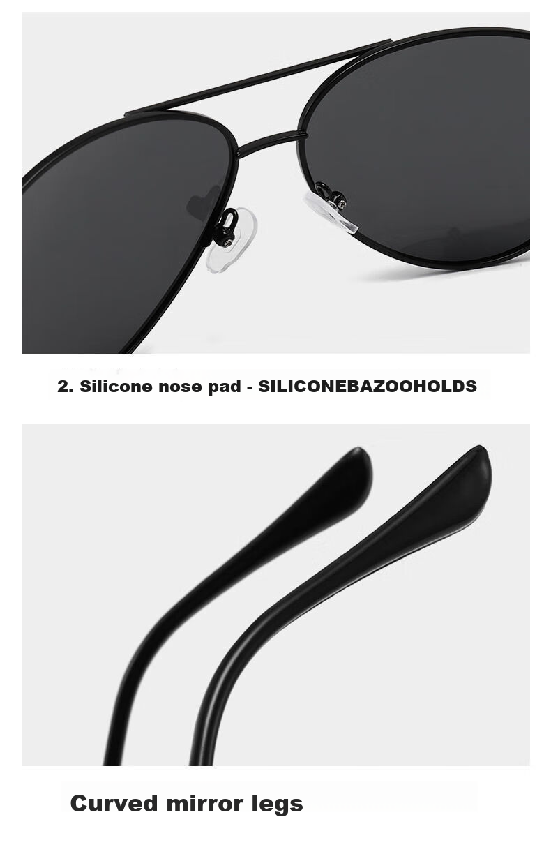 LESCA LUNETIER Day And Night Smart Polarized Sunglasses for Men with UV Protection And High Definition Lenses for Fishing, Driving, And General Use 14