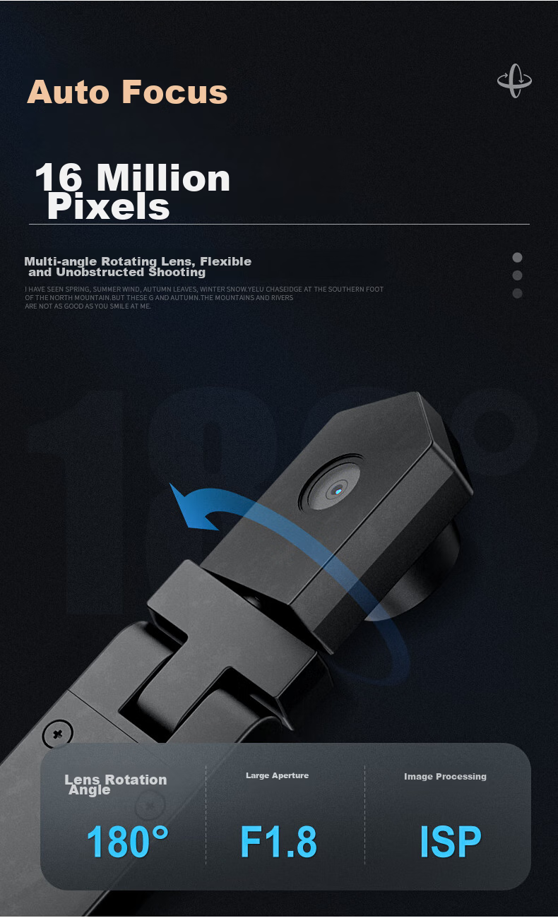 NTEUMM 16 Million Pixel High-Definition Video Document Camera, Exam Paper Teaching Projector, Calligraphy Painting Projection Live Streaming Camera Online Course Recording High-Speed Camera SD-9000 6