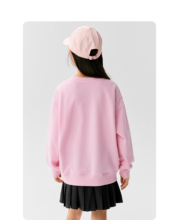 BALABALA Children's Clothing, Kids' Sweatshirt for Girls And Boys, Spring And Autumn 2025 Collection, Loose-Fitting Top for Older Children, Versatile Outerwear, 209125121201 10