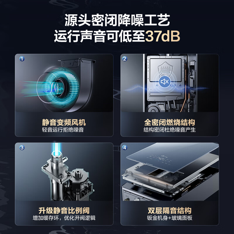 海尔（Haier）16升【K系列KL5】燃气热水器天然气 无级变频水伺服 五段微火 静音JSQ31-16KL5锦绣U1【以旧换新】