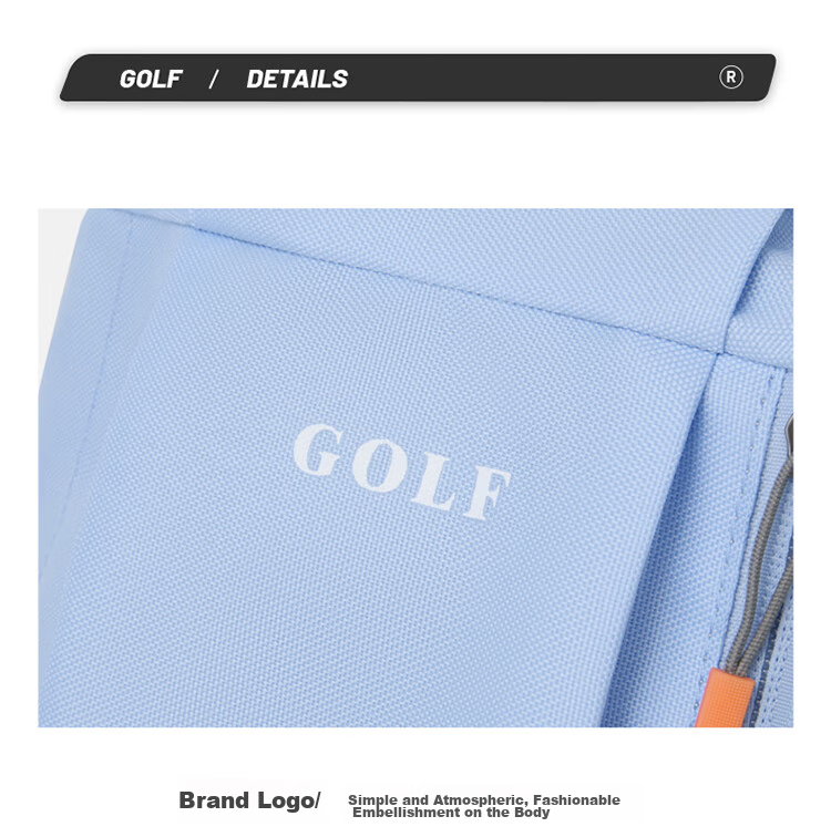 GOLF Backpack for Men And Women, Casual IPad Bag, Sports Outdoor Mini Travel Hiking Bag, Student And Children's Schoolbag 23