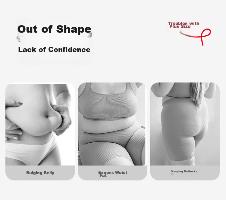 FitonTon Plus Size Tummy Control And Butt-Lifting High-Waist Shapewear Panties for Women, Postpartum Underwear, Butt-Lifting Shorts 2