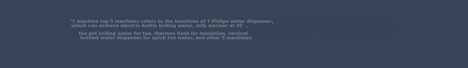 PHILIPS Tea Bar Machine, Home Standing Water Dispenser, Instant Hot Water Dispenser, Heated And Temperature-Controlled Bottom-Loading Water Tank, Living Room And Office Direct Drinking Water Machine ADD8148 5