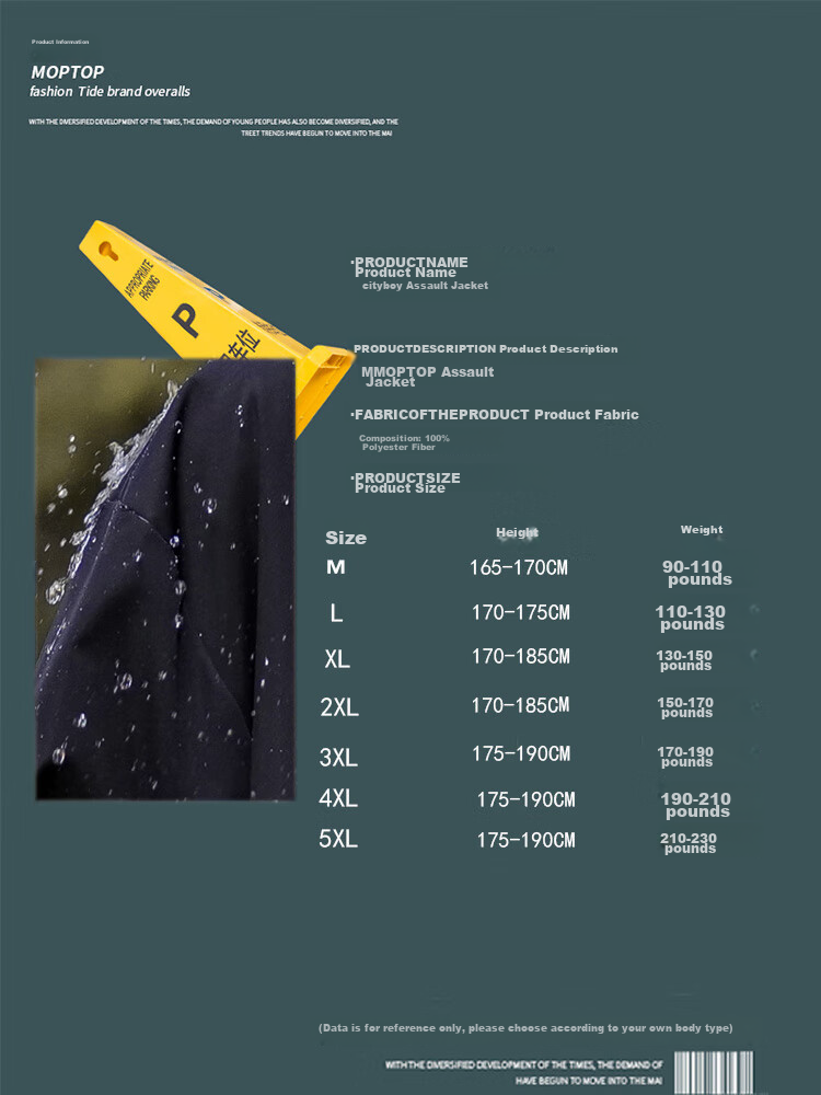 MMOPTOP Black Knight Outdoor Sports Jacket for Men And Women, Spring And Autumn Functional Workwear Hiking Coat, Black, Size M 3