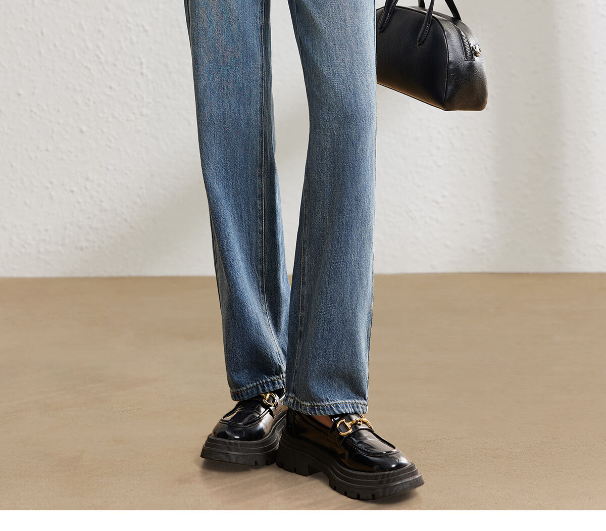 YUZHAOLIN Women's Straight-Leg Jeans Loose Casual Wide-Leg High-Waist Floor-Length Pants Y143N1010 6