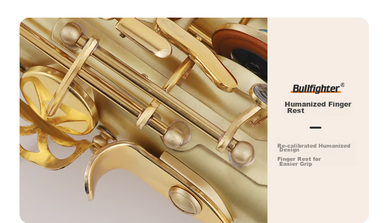 Bullfighter Saxes Instrument, Bass E-Flat Tuning, Double Reed Band, Professional Performance, Grading Exam, Universal Use 14