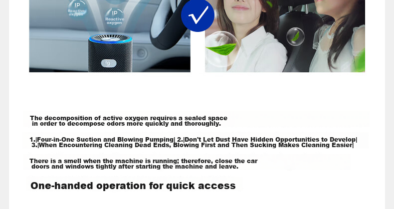 DGQ Car Air Purifier, Removes Odors from Cars, Eliminates Formaldehyde And Smells in New Cars, Uses Ozone to Remove Odors And Formaldehyde from Vehicles 33