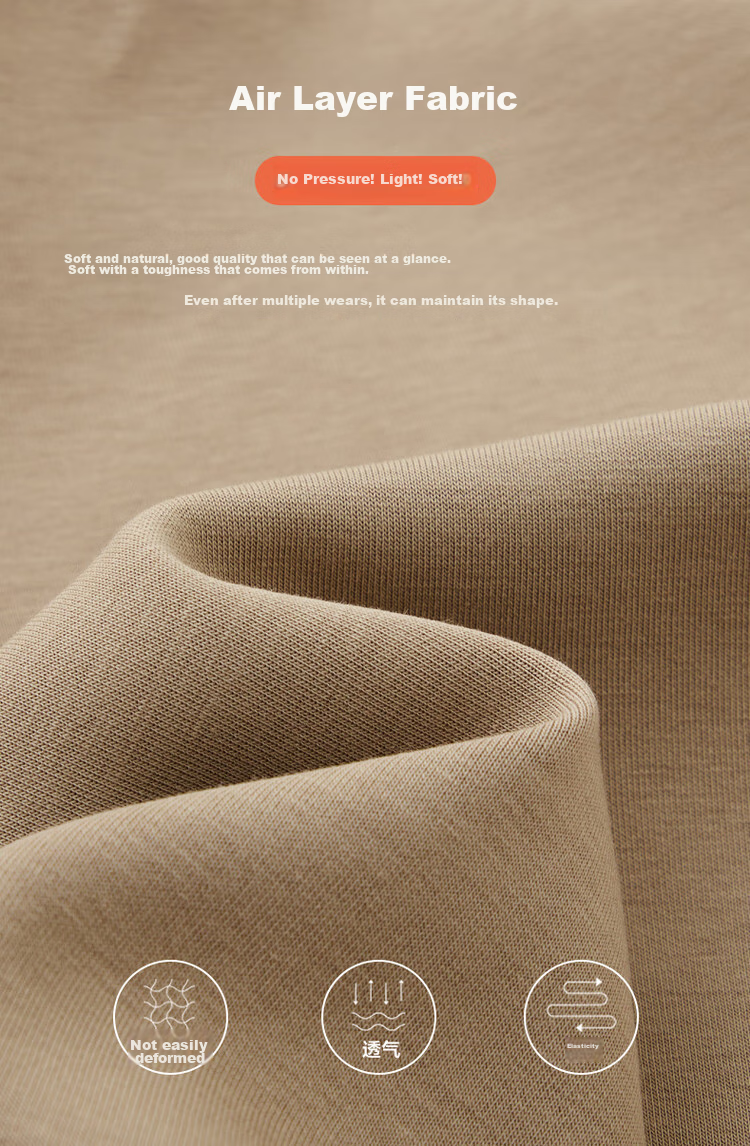 Dme Autumn And Winter New Commuter Round Neck Elastic Textured Letter Air Layer Sweatshirt Women's Top, Gray with Fleece Lining, Size S 9