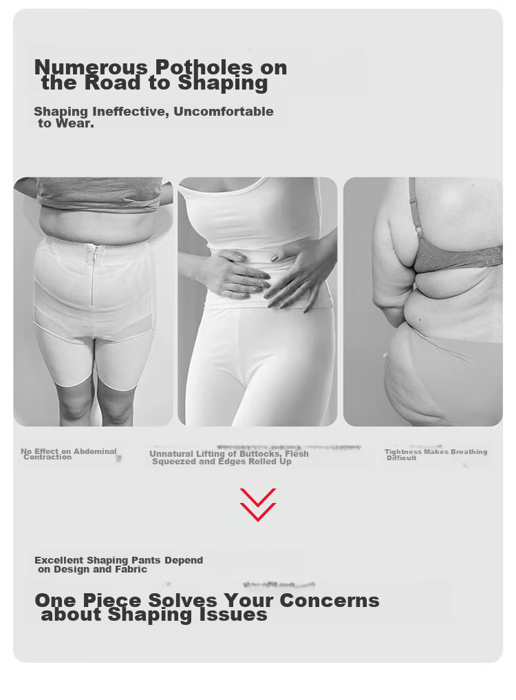 FitonTon Women's Tummy Control Shapewear Shorts with Butt-Lifting Effect, High-Elastic Postpartum Belly Slimming Underwear for Wome 3