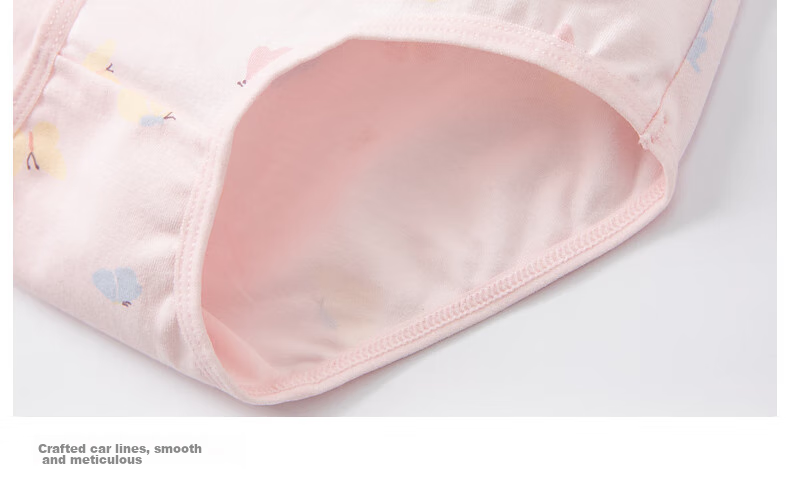 DAVE & BELLA [Two-Pack] Girls' Underwear, Baby Triangle Panties, Children's Underwear, Big Kids' Comfortable Panties 5