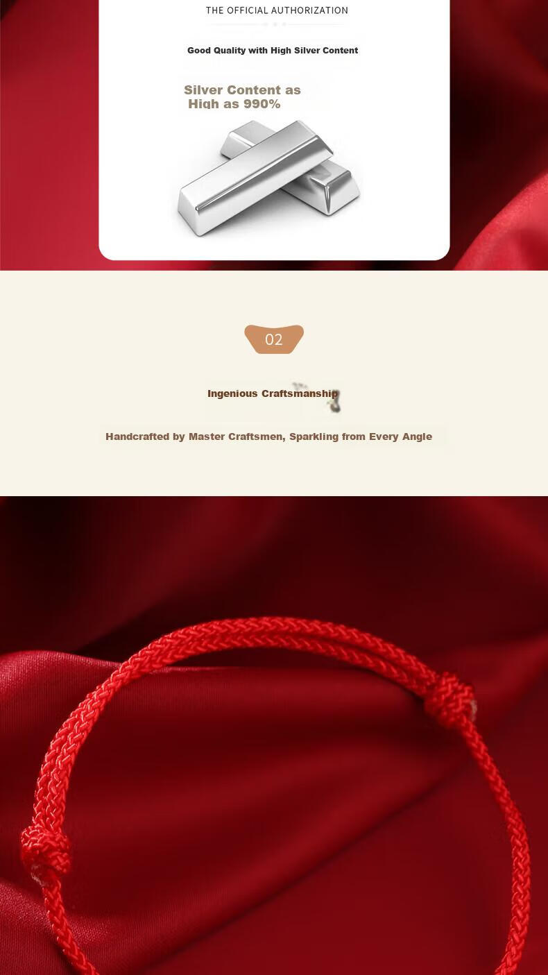 MANHE S925 Silver Bracelet for Women, 2026 New Style Beaded Bracelet, Practical Jewelry, Birthday Gift for Wife Or Girlfriend 15