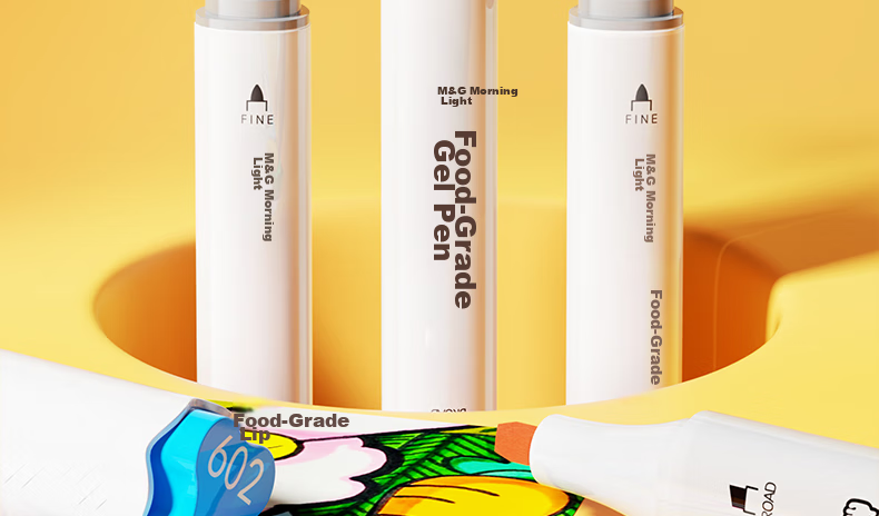 M&G Stationery, 36 Colors Food-Grade Water-Based Markers, Children's And Student Watercolor Pens, Drawing Pens, Dual-Tip Thick And Thin Triangular Barrel, Washable, Birthday And Graduation Gift, APMT80C7 30