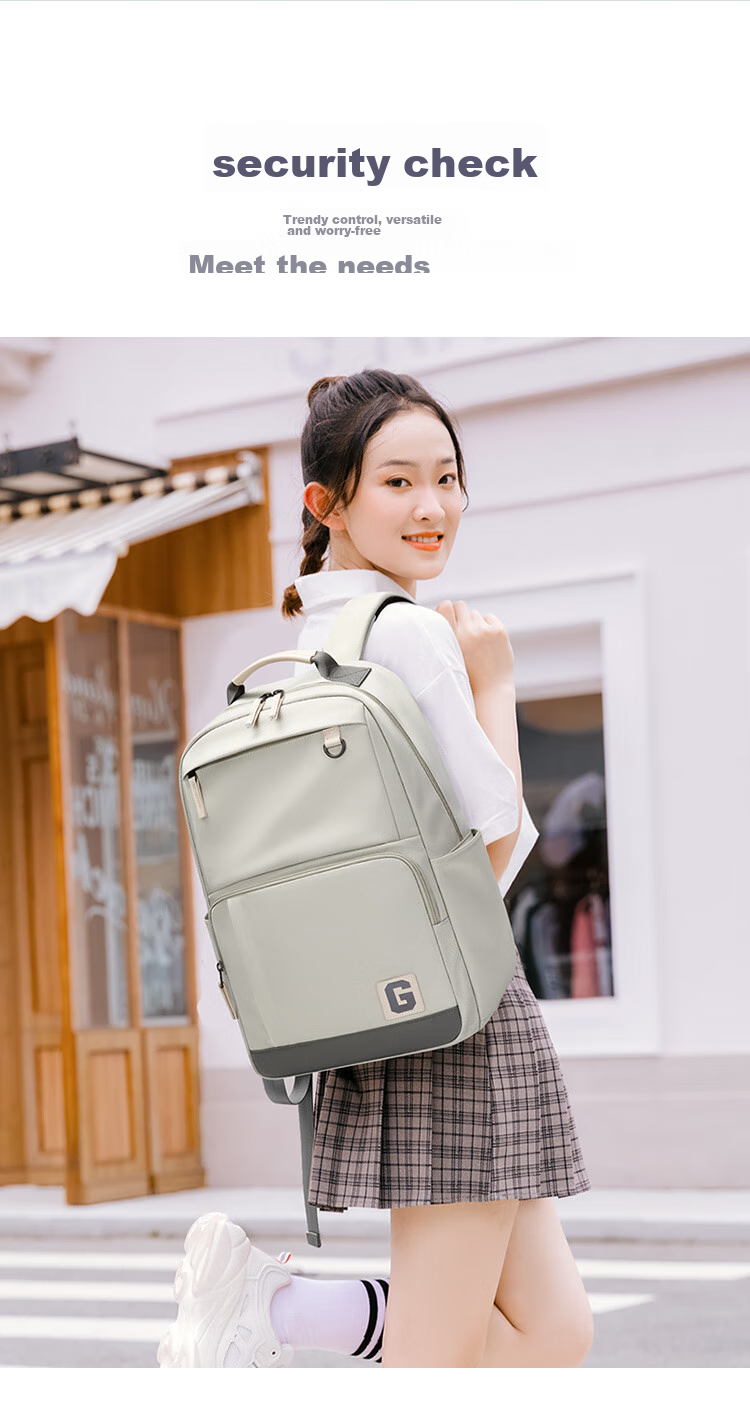 GOLF Backpack for Men And Women, Casual 15.6-Inch Laptop Bag for Middle School, High School And College Students, Travel Backpack 5
