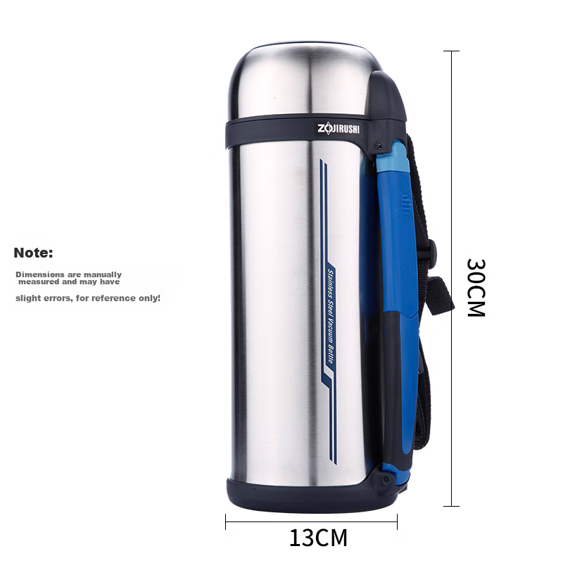 Термос Zojirushi, 2л, нержавеющая сталь 304, с широким горлом, для автомобиля, CC20-XA