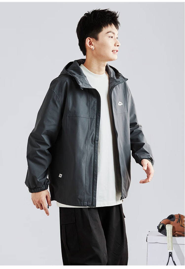 TonLion 2026 Spring And Autumn New Loose Hooded Jacket, Casual Trendy Outerwear for Me 18