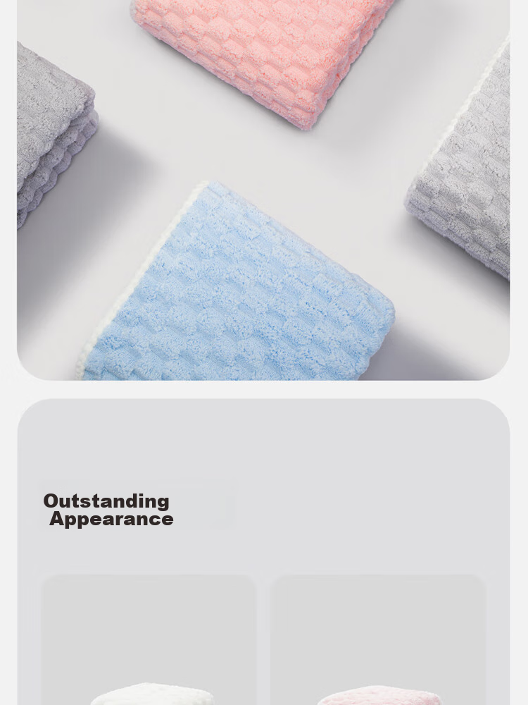 GGT Bamboo Bath Towel Set for Adults, Class A Soft Absorbent Quick-Drying Large Bath Towel And Hand Towel Two-Piece Set, Plain Color Sports Style 15