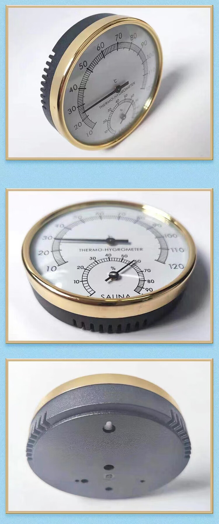 EGESON Kitchen Food Frying Thermometer, Baking Water Thermometer, Food And Milk Temperature Gauge, Oil Temperature Machine, Stainless Steel Thermometer, 30cm 4