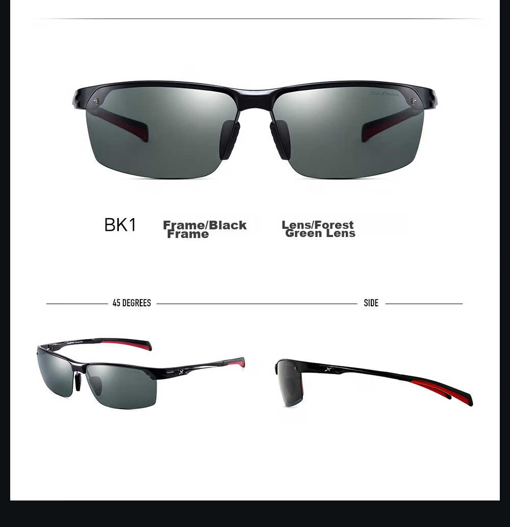 CAXMAN Sunglasses for Outdoor Sports, Hiking, Fishing, Casual Polarized Men's Sunglasses, Driving Glasses, Cycling Sunglasses 14