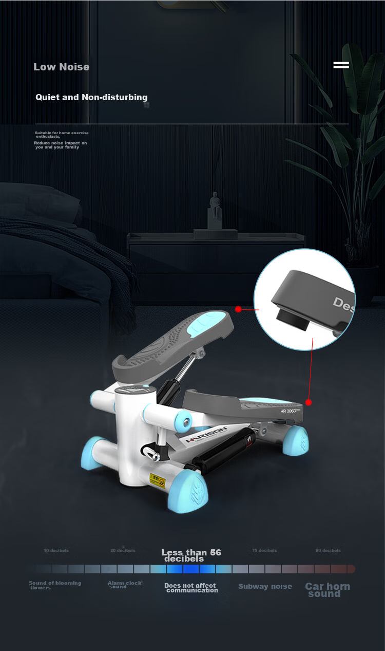 HARISON Treadmill, Home Low-Noise Small Mini Stepper Machine, Fitness Equipment, HR-306Deco 7