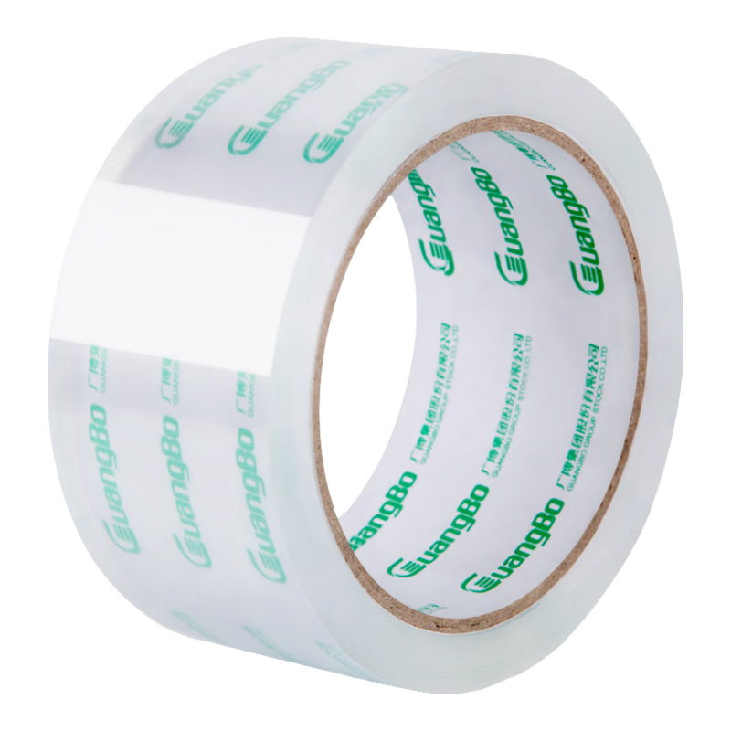 GuangBo Windproof High Transparency Tape 48mm x 40y x 50μm 36.6m Wide Packing Tape Office Stationery FX-66KA