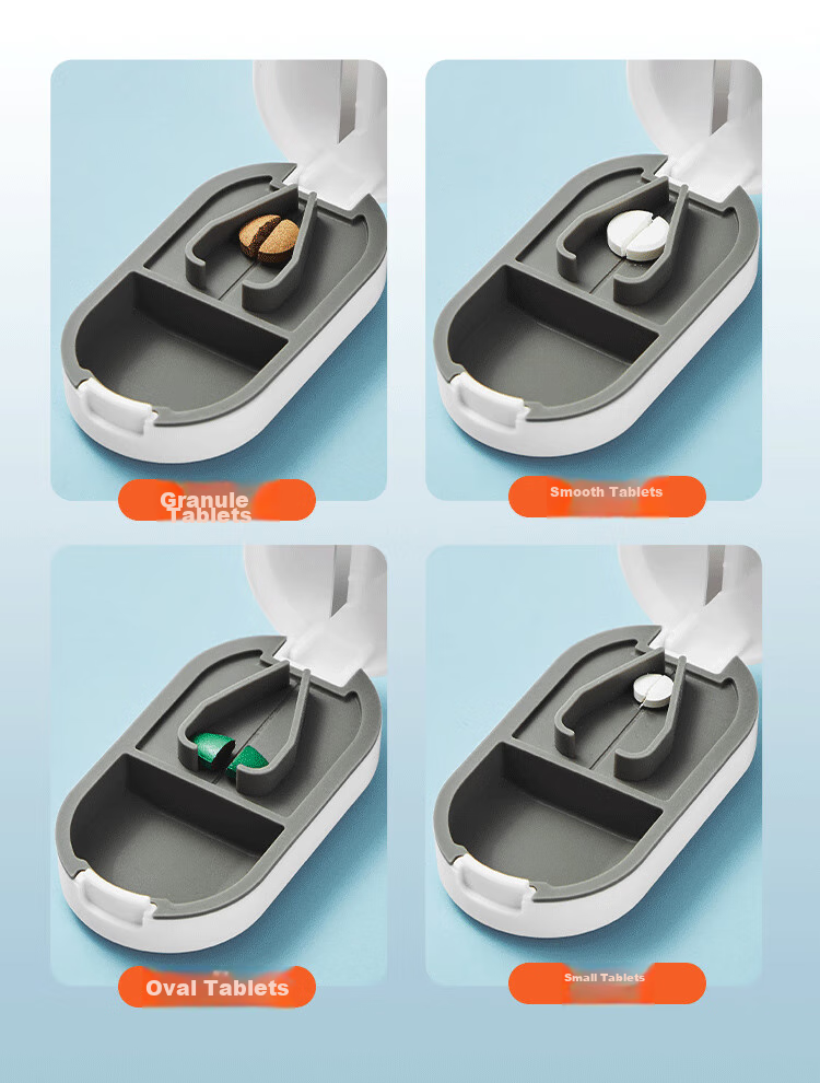 Daisy Leaf Large Print 21-Compartment Weekly Pill Organizer for Seniors, Morning Noon Evening Portable Medicine Box with 7-Day Divider 4