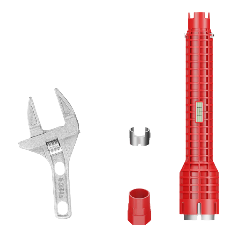 DELIXI Sink Wrench, Multi-Functional Bathroom Tool for Faucets, Sink Drainage And Pipe Loosening, Installation Tool