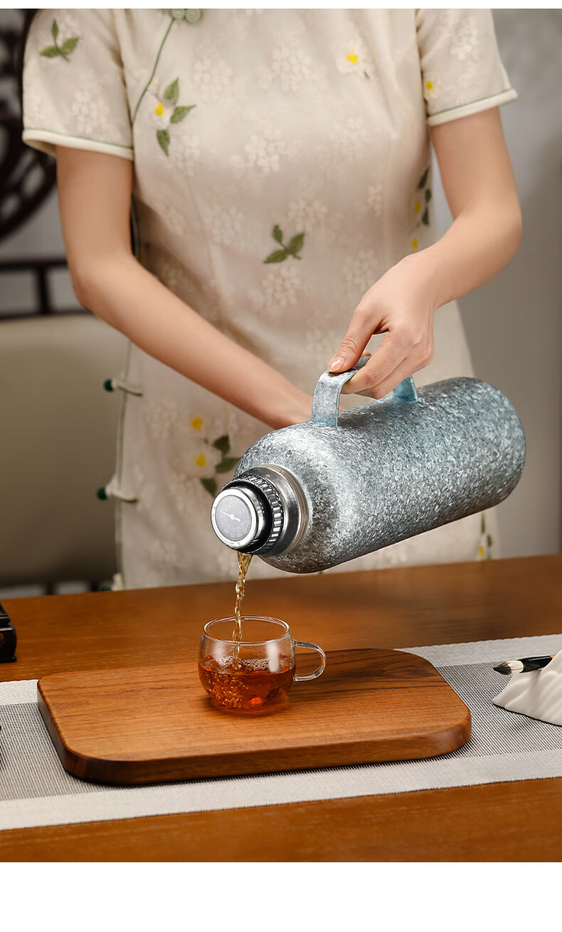 IMOGY Aimanger Pure Titanium Insulated Thermos Large Capacity High-End Tea Brewing Pot Portable Kettle for Home and Travel Hot Water Flask 13