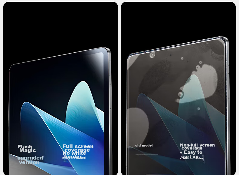Shanmo Tempered Glass Screen Protector for iQOO Pad 6 Pro VIVO Pad 6 Pro 13.2-inch 2026 Model Anti-Fingerprint HD Tablet Film 10