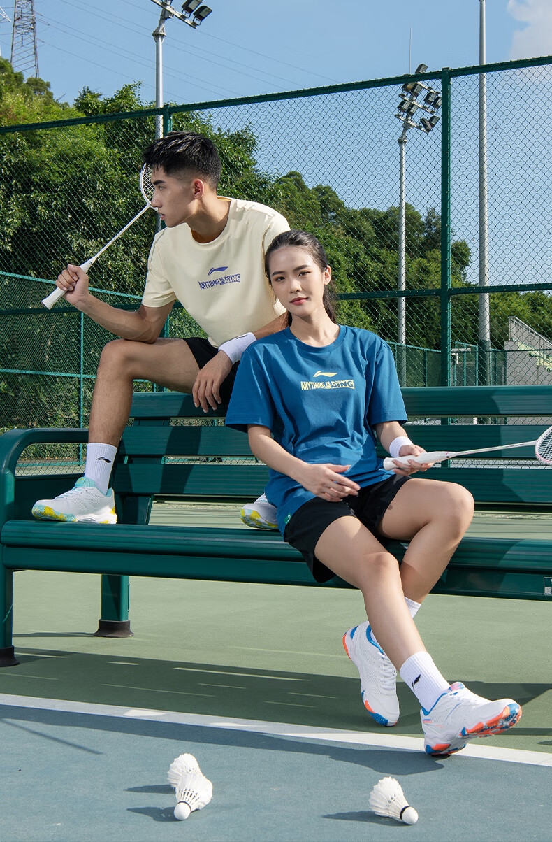 Li-Ning Badminton Shoes, Unisex Longfeng Professional Competition Training Shoes, Sports Shoes, Non-Slip, Wear-Resistant, Breathable And Comfortable, Size 38 8