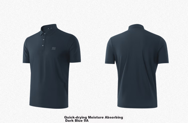 HLA Short-Sleeve Polo Shirt for Men, Moisture-Wicking And Quick-Drying, Summer Lightweight Outdoor Style 14