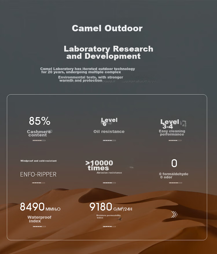 CAMEL 3-in-1 Thickened Down Jacket for Men and Women Couples Outdoor Climbing Jacket A23CA45121 5