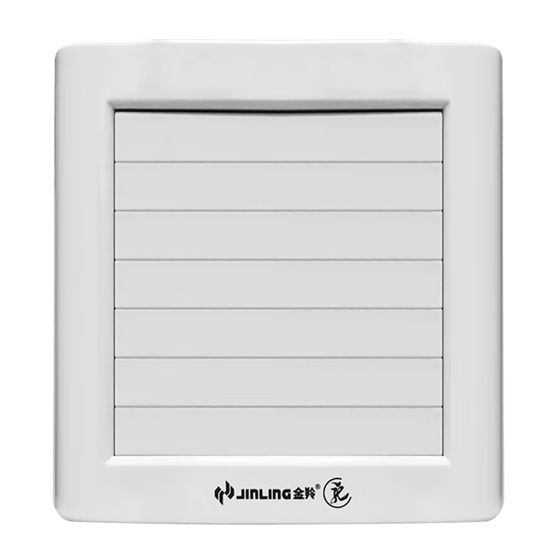 JINLING Window Exhaust Fan, Bathroom Ventilation Fan, Kitchen Exhaust Fan, Electric Louver Window Type APC10-0