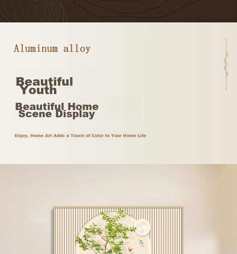 Yihuanyu Cream-Colored Decorative Painting for Electric Meter Box, Lift-Up Style Distribution Box Cover, Hanging Painting for Meter Box, No Drilling Required Wall Art 11