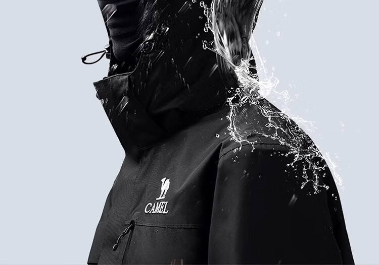 CAMEL Outdoor Three-In Jacket for Men with Fleece Inner Layer, Windproof And Waterproof Coat, Mountaineering Wear A14CA18671 5