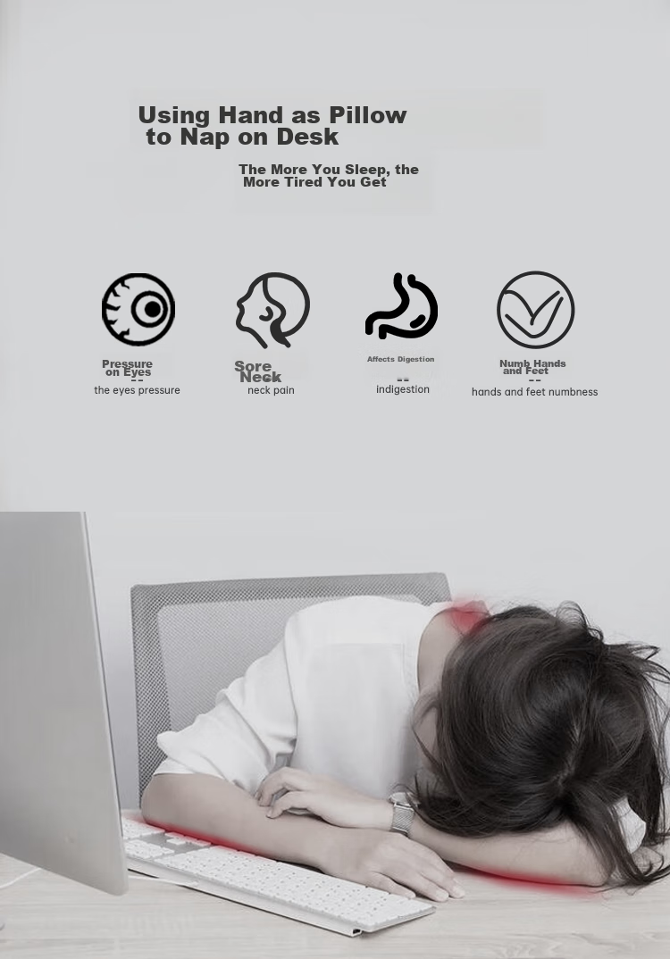 Aeromax Nap Pillow for Office, Classroom Nap Pillow, Children's Pillow, Elementary School Student Hugging Pillow, Lying Down Pillow, Sleeping Hand Pillow 2
