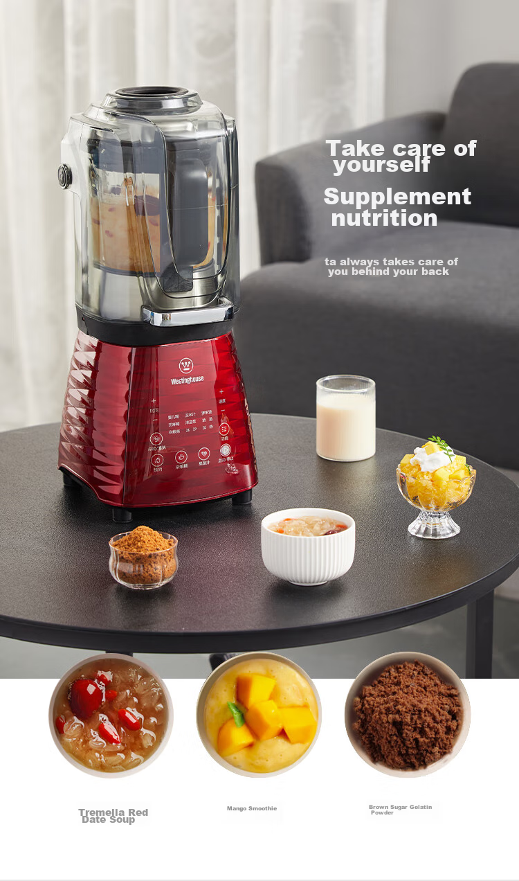Westinghouse WFB-HS0454 Rose Gold Multifunctional Heated Blender Food Processor with Intelligent Heat Preservation for Home Use 20