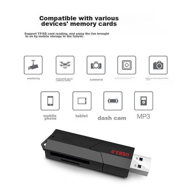 LinkStone USB3.0 High-Speed Multi-In Card Reader, Huawei NM Card Reader TF/SD/NM Card, Multifunctional Type-C Compatible with Apple And Huawei Computers, Memory Cards And Cameras 4