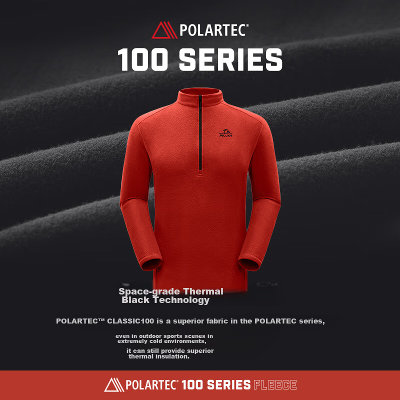 Мужская флисовая куртка Pelliot [P Series] Polartec, утепленная, для активного отдыха, синяя, размер L