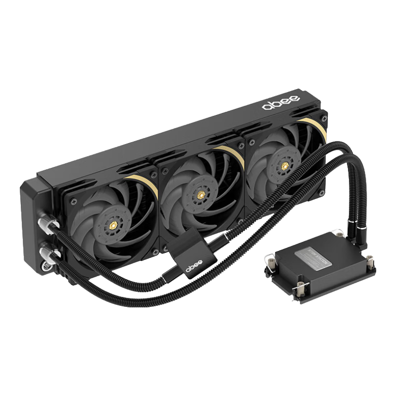 Abee STEM360-4677 Water-Cooled Cooler, for Intel Xeon 6&W LGA4677/LGA4710, Single-Socket, Compatible with 3595X 3495X 1000W Heat Dissipation Desig